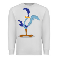 Dove Grey roadrunner Premium Sweatshirt - linhVisuals