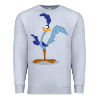 Heather Grey roadrunner Premium Sweatshirt - linhVisuals