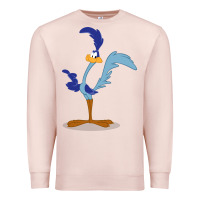 Pale Pink roadrunner Premium Sweatshirt - linhVisuals