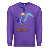 Purple roadrunner Premium Sweatshirt - linhVisuals