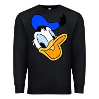 Black donal duck Premium Sweatshirt - linhVisuals