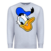 Heather Grey donal duck Premium Sweatshirt - linhVisuals