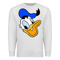 Oatmeal Heather donal duck Premium Sweatshirt - linhVisuals