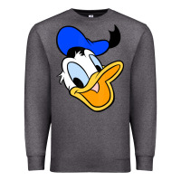 Charcoal Heather donal duck Premium Sweatshirt - linhVisuals