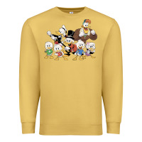 Antique Gold happy amazing ducktales Premium Sweatshirt - linhVisuals