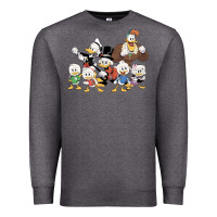 Charcoal Heather happy amazing ducktales Premium Sweatshirt - linhVisuals