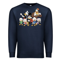Navy happy amazing ducktales Premium Sweatshirt - linhVisuals
