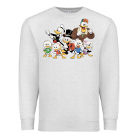 Oatmeal Heather happy amazing ducktales Premium Sweatshirt - linhVisuals