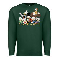 Sports Green happy amazing ducktales Premium Sweatshirt - linhVisuals