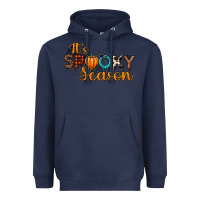Navy it's spooky seanson Heavyweight Hoodie - JahusDesignShop
