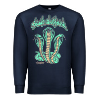 Navy tash sultana müsïc Premium Sweatshirt - linhVisuals
