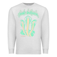 Oatmeal Heather tash sultana müsïc Premium Sweatshirt - linhVisuals