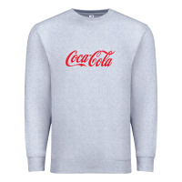 Heather Grey cola coke Premium Sweatshirt - linhVisuals