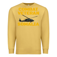Antique Gold combat veteran mogadishu somalia Premium Sweatshirt - linhVisuals