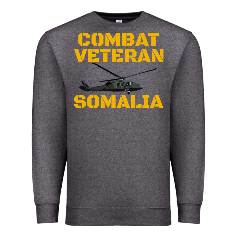 Combat Veteran Mogadishu Somalia Premium Sweatshirt by linhVisuals | Teevron