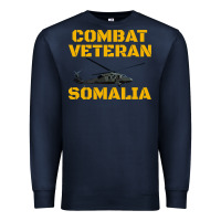 Navy combat veteran mogadishu somalia Premium Sweatshirt - linhVisuals