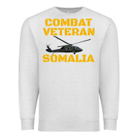 Oatmeal Heather combat veteran mogadishu somalia Premium Sweatshirt - linhVisuals