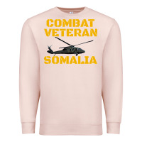 Pale Pink combat veteran mogadishu somalia Premium Sweatshirt - linhVisuals
