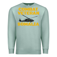 Seafoam combat veteran mogadishu somalia Premium Sweatshirt - linhVisuals