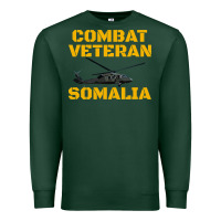 Sports Green combat veteran mogadishu somalia Premium Sweatshirt - linhVisuals