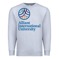 Heather Grey alliant international university Premium Sweatshirt - linhVisuals