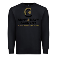 Black army and navy academy Premium Sweatshirt - linhVisuals