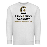 Oatmeal Heather army and navy academy Premium Sweatshirt - linhVisuals