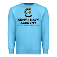 Ocean Blue army and navy academy Premium Sweatshirt - linhVisuals
