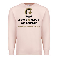 Pale Pink army and navy academy Premium Sweatshirt - linhVisuals