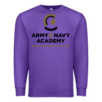 Purple army and navy academy Premium Sweatshirt - linhVisuals