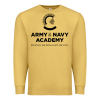 Antique Gold army and navy academy Premium Sweatshirt - linhVisuals