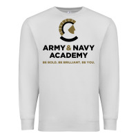 Dove Grey army and navy academy Premium Sweatshirt - linhVisuals