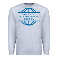 Heather Grey atlanta international school Premium Sweatshirt - linhVisuals