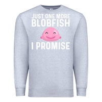 Heather Grey cool blobfish fishermen fish sea Premium Sweatshirt - linhVisuals