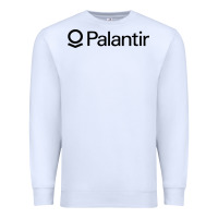 White Palantir Premium Sweatshirt - linhVisuals