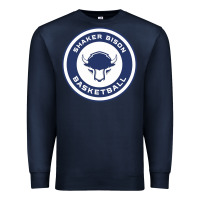 Navy shaker basket ball Premium Sweatshirt - linhVisuals