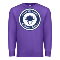 Purple shaker basket ball Premium Sweatshirt - linhVisuals