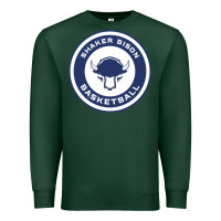 Sports Green shaker basket ball Premium Sweatshirt - linhVisuals