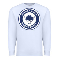 White shaker basket ball Premium Sweatshirt - linhVisuals