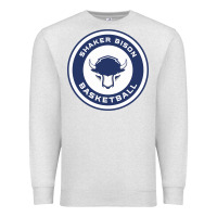 Oatmeal Heather shaker basket ball Premium Sweatshirt - linhVisuals