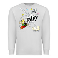 Dove Grey asterix and obelix Premium Sweatshirt - linhVisuals