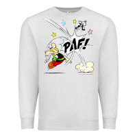 Oatmeal Heather asterix and obelix Premium Sweatshirt - linhVisuals
