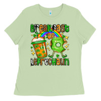 Matcha St. Patrick's Breakfast of leprechaun Ladies Tee - OliviaCreatesArt