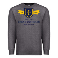 Charcoal Heather crean lutheran high school Premium Sweatshirt - linhVisuals
