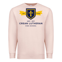 Pale Pink crean lutheran high school Premium Sweatshirt - linhVisuals