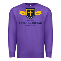 Purple crean lutheran high school Premium Sweatshirt - linhVisuals