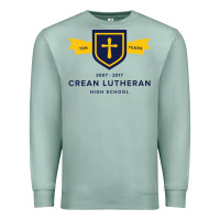 Seafoam crean lutheran high school Premium Sweatshirt - linhVisuals