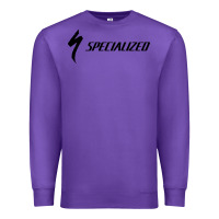 Purple Specialized Bikes Bicycle Premium Sweatshirt - linhVisuals