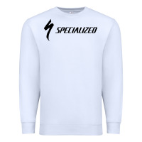 White Specialized Bikes Bicycle Premium Sweatshirt - linhVisuals