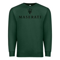 Sports Green simple white trident symbol essential Premium Sweatshirt - linhVisuals